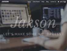 Tablet Screenshot of jakson.co